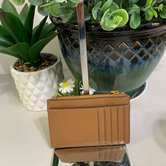 👜💕 Tory Burch Tan Leather Shoulder Bag with wallet - Picture 14 of 15